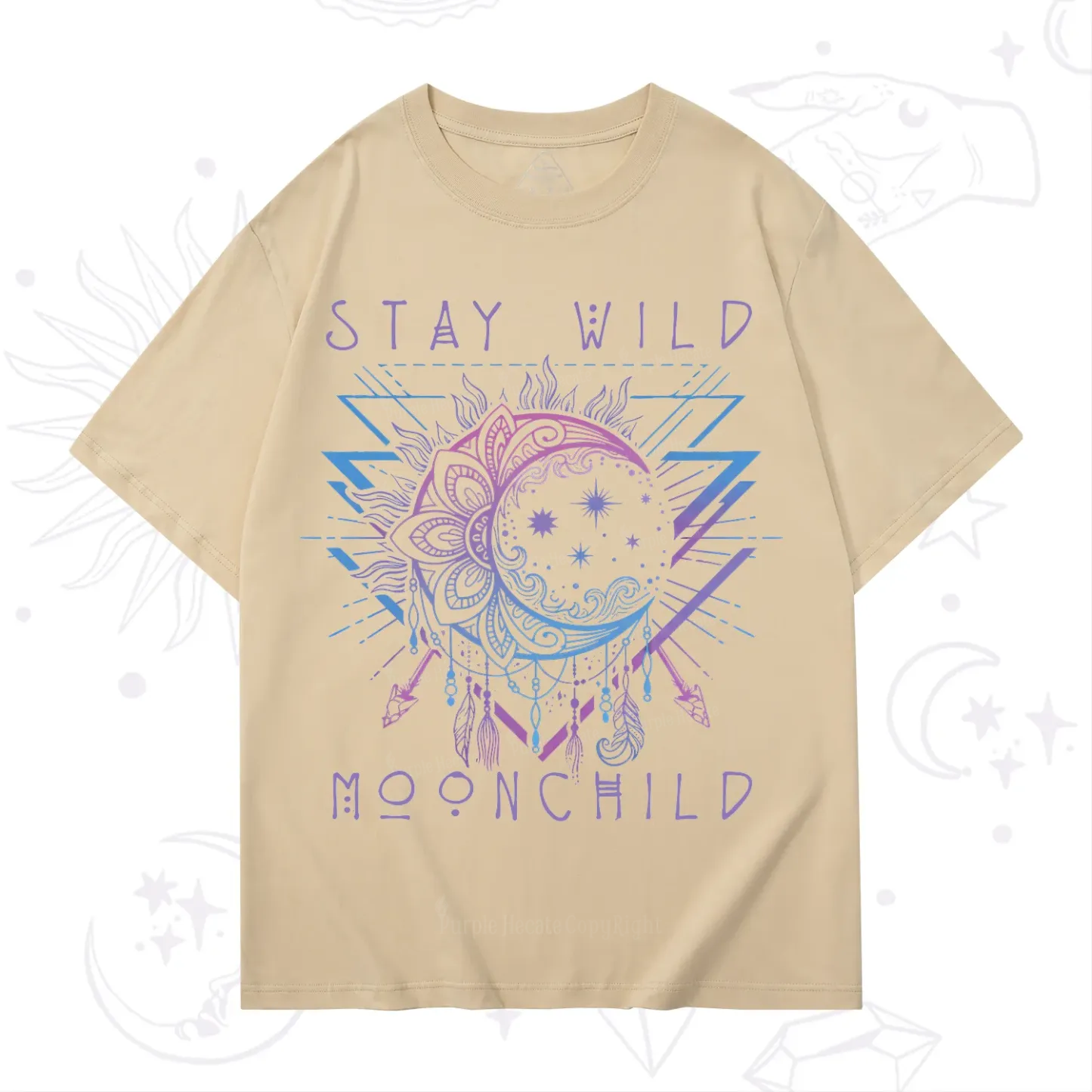 Purplehecate Stay Wild Moonchild T-Shirt