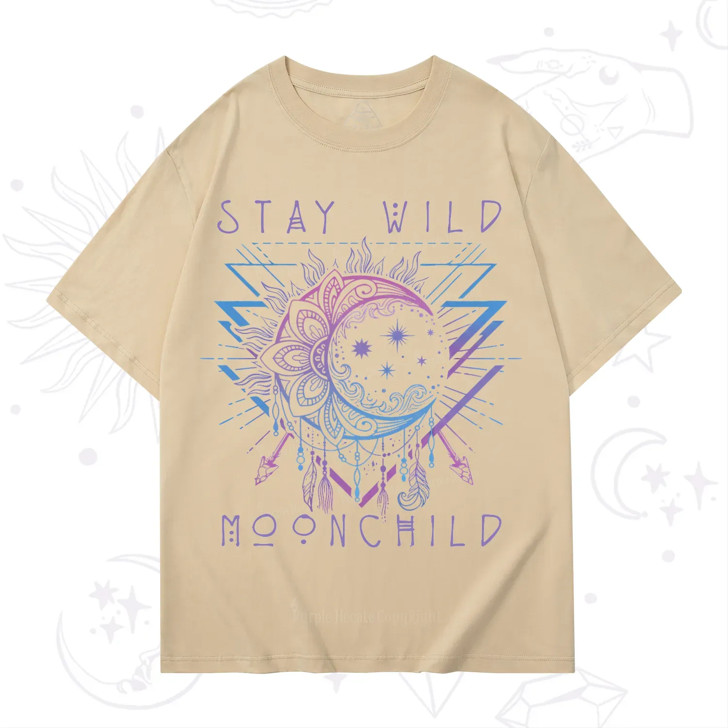 Purplehecate Stay Wild Moonchild T-Shirt