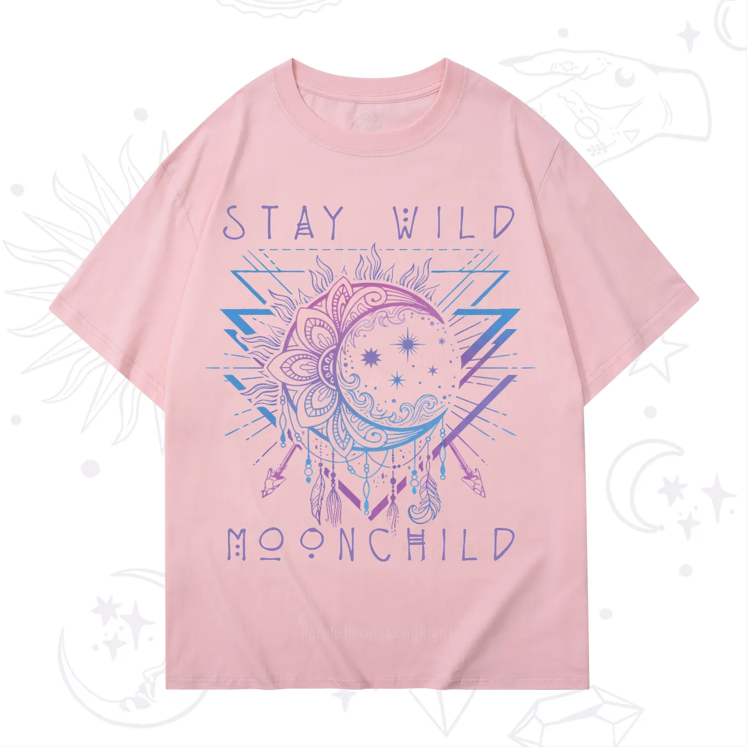 Purplehecate Stay Wild Moonchild T-Shirt