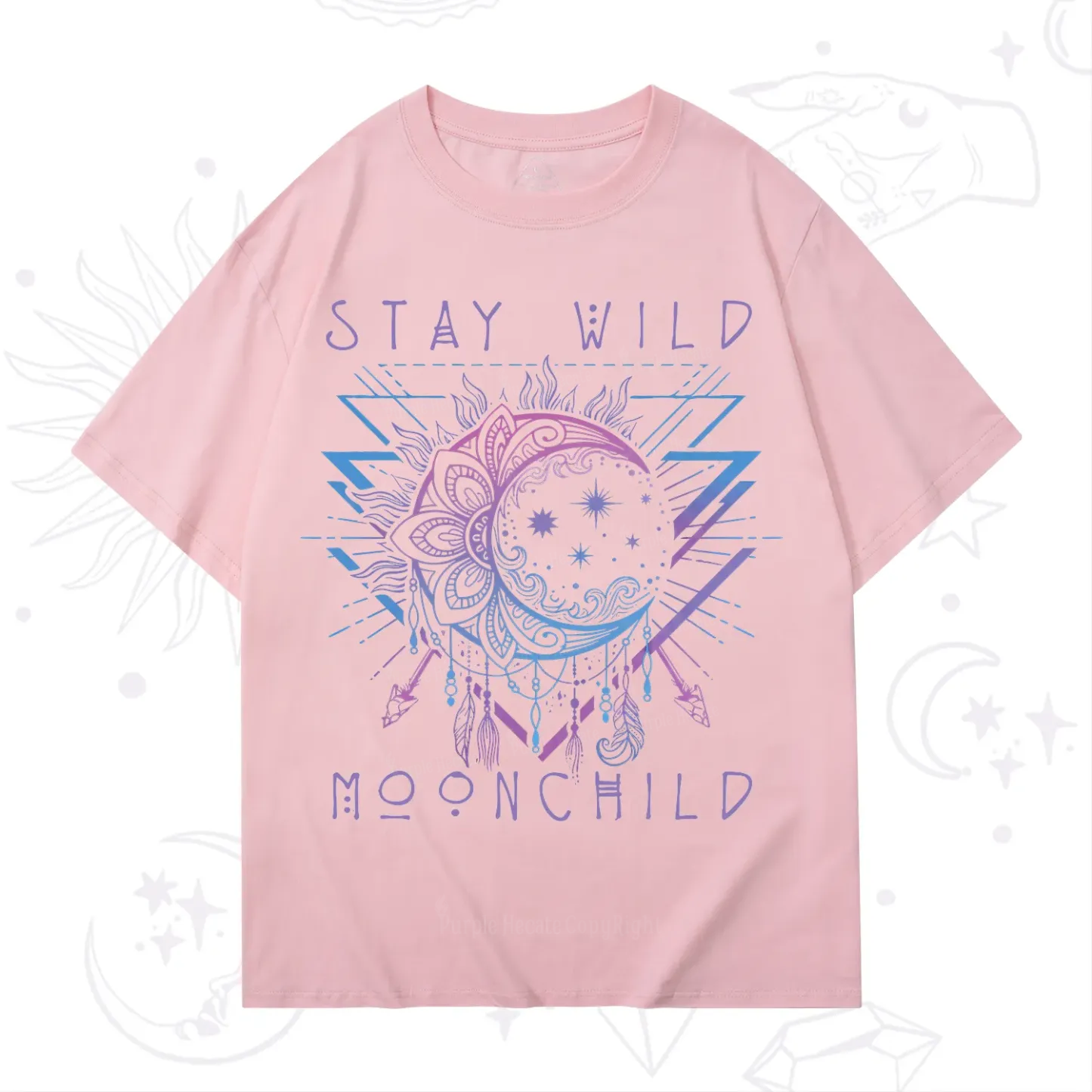 Purplehecate Stay Wild Moonchild T-Shirt
