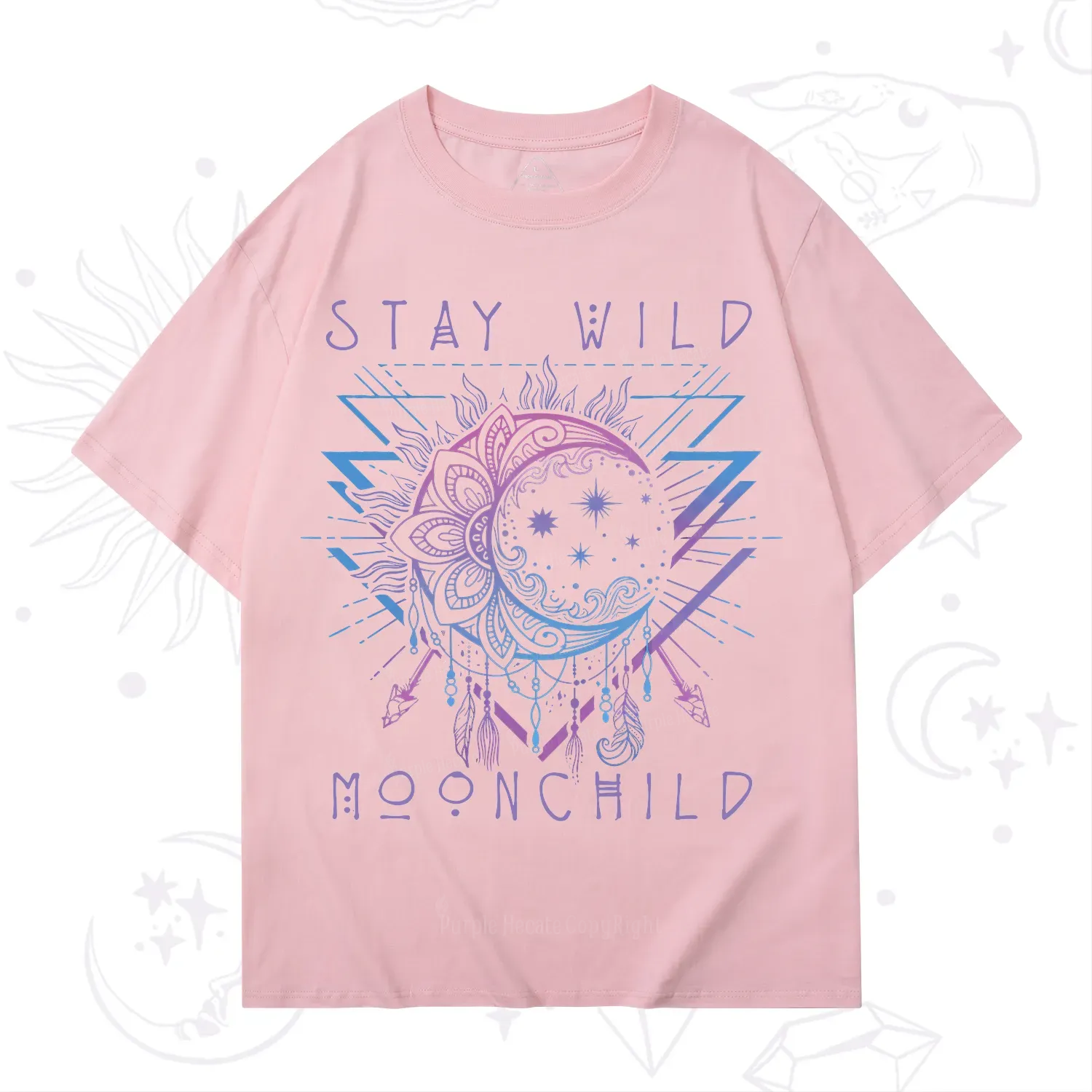 Purplehecate Stay Wild Moonchild T-Shirt