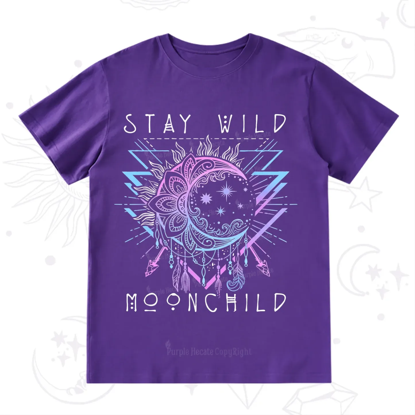 Purplehecate Stay Wild Moonchild T-Shirt