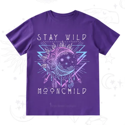 Purplehecate Stay Wild Moonchild T-Shirt