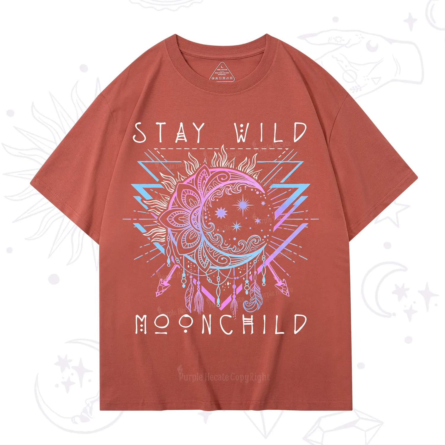 Purplehecate Stay Wild Moonchild T-Shirt