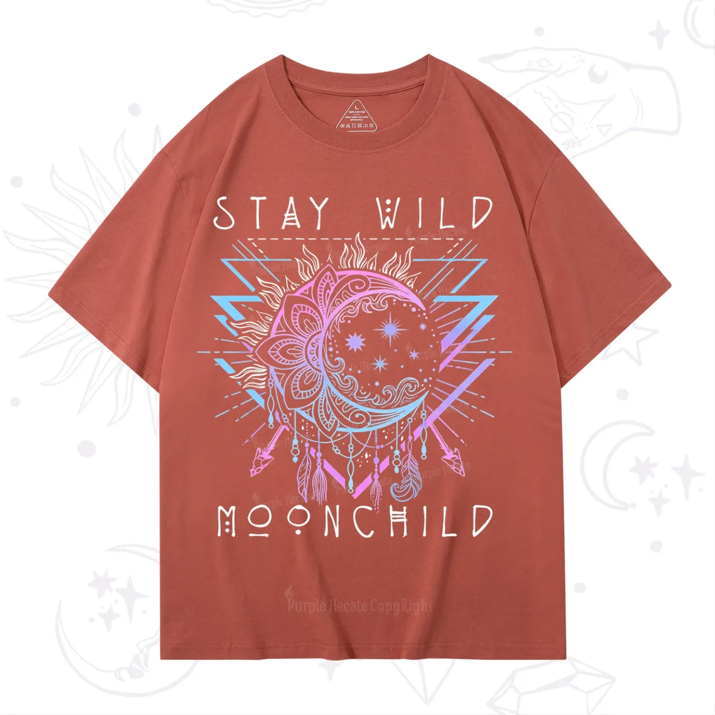 Purplehecate Stay Wild Moonchild T-Shirt