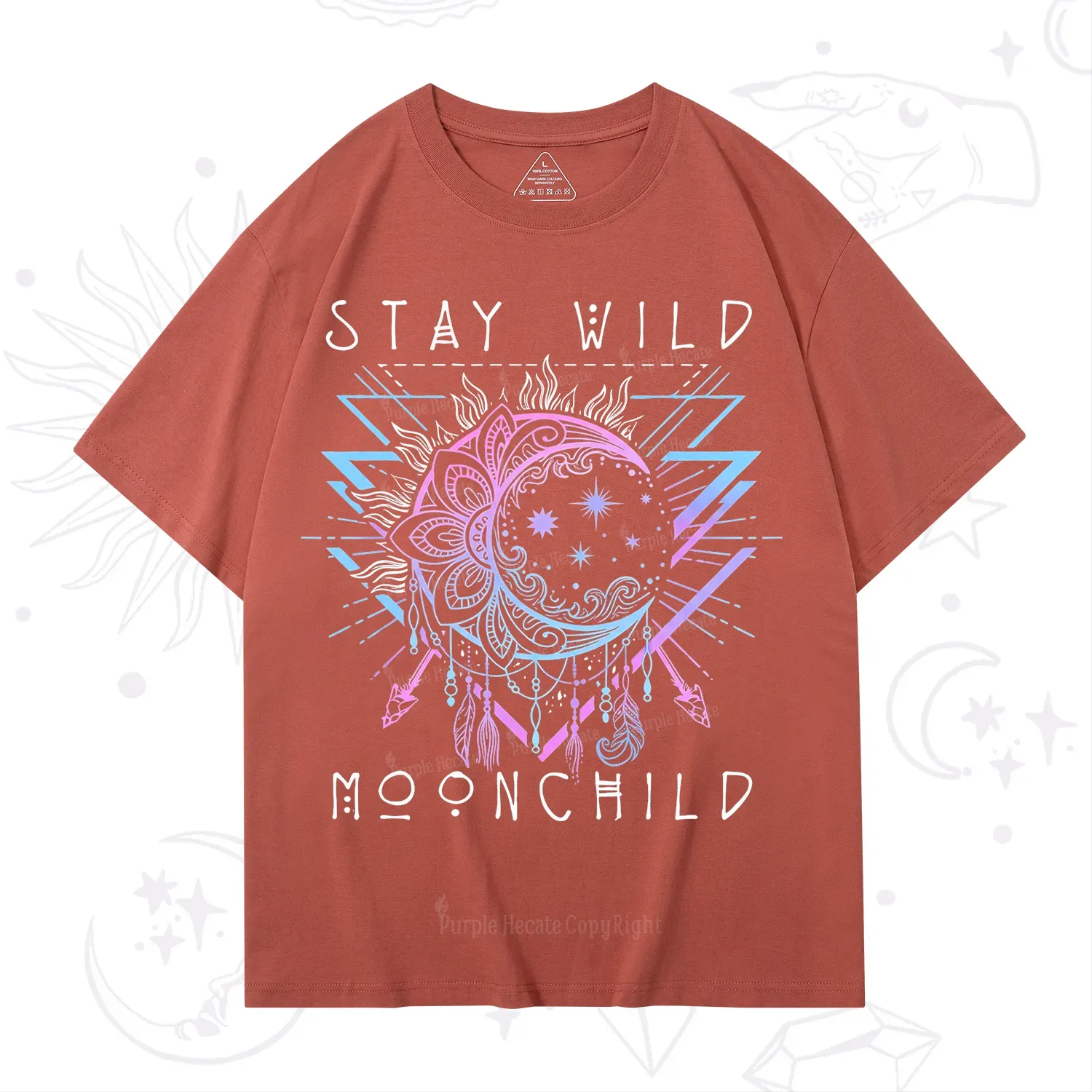 Purplehecate Stay Wild Moonchild T-Shirt