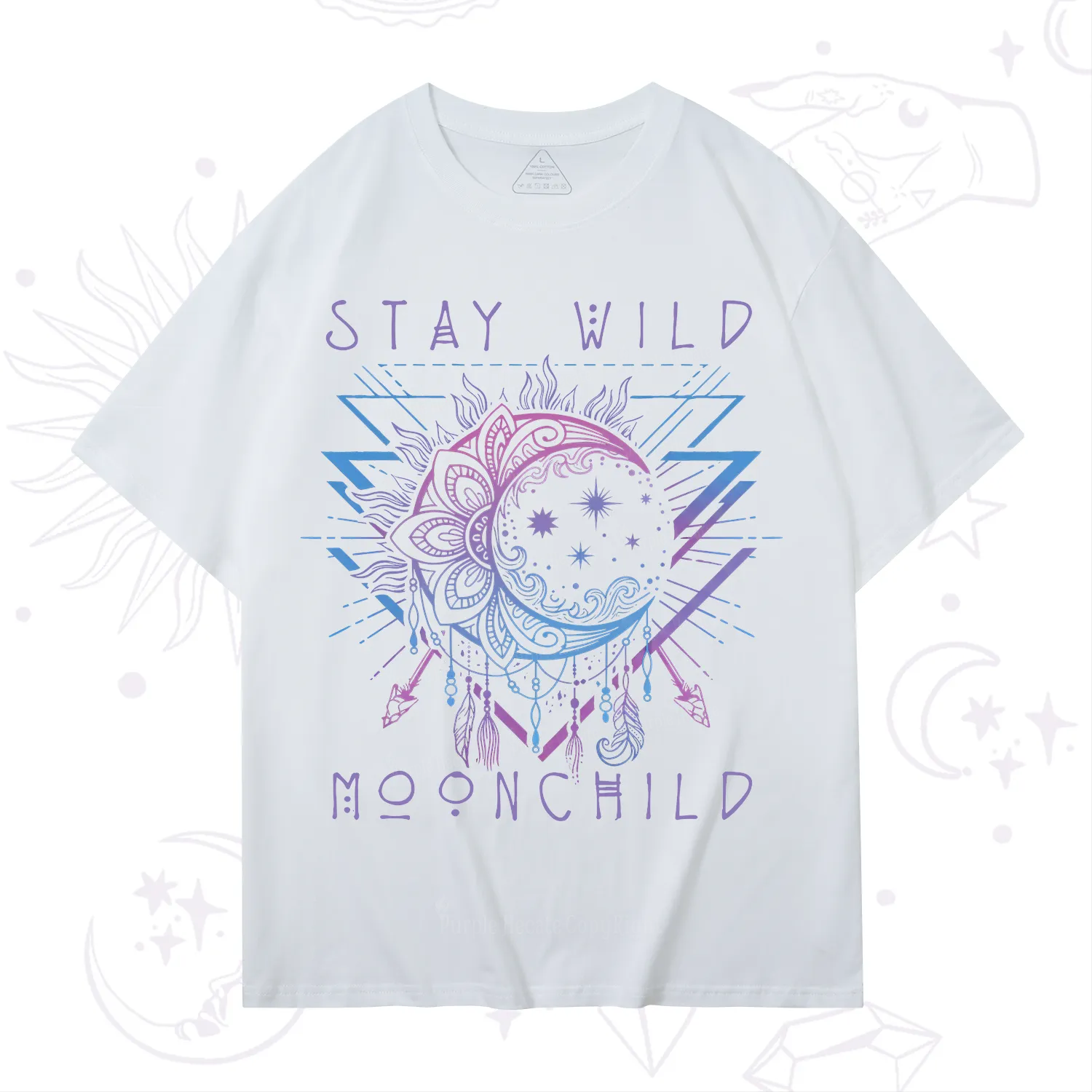 Purplehecate Stay Wild Moonchild T-Shirt