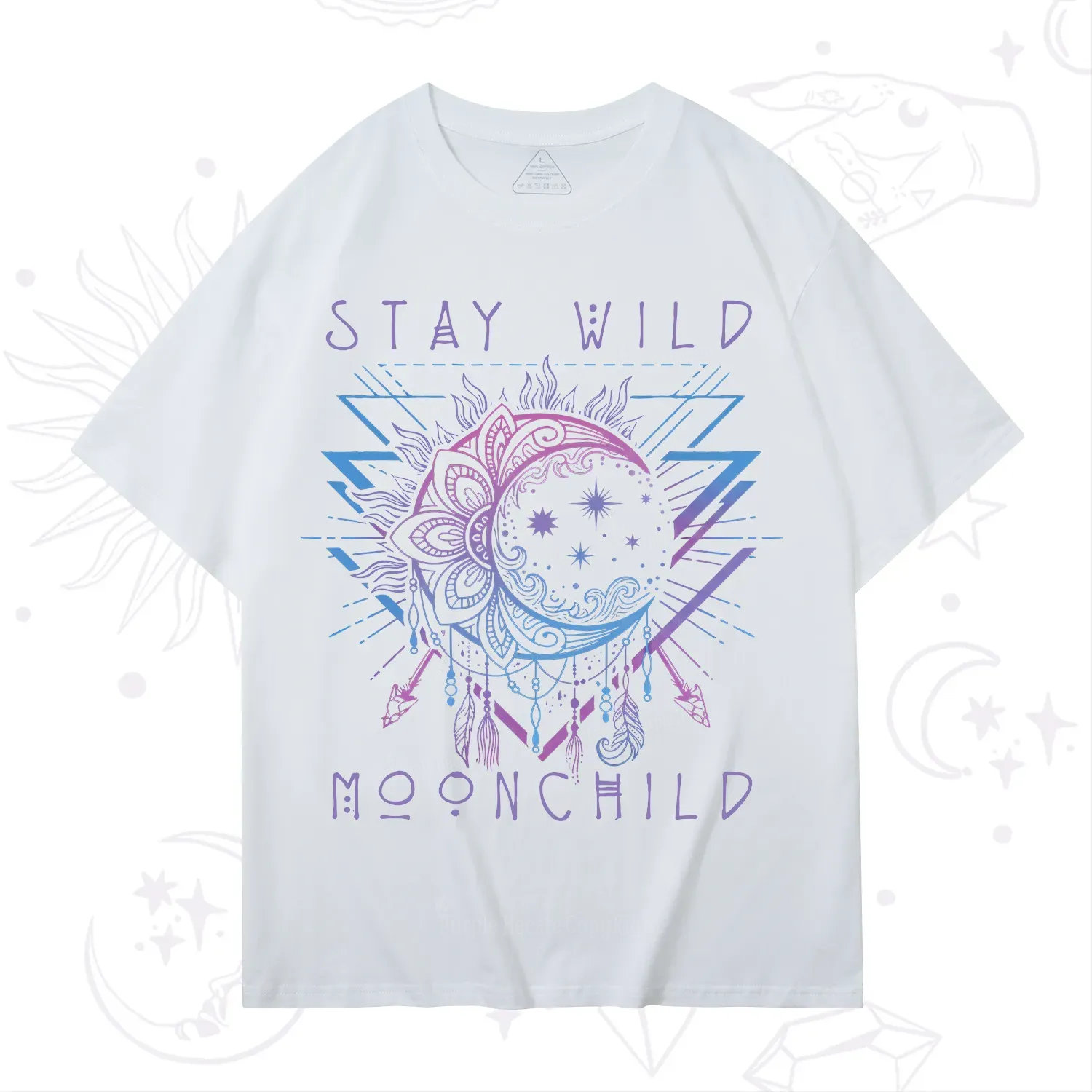 Purplehecate Stay Wild Moonchild T-Shirt