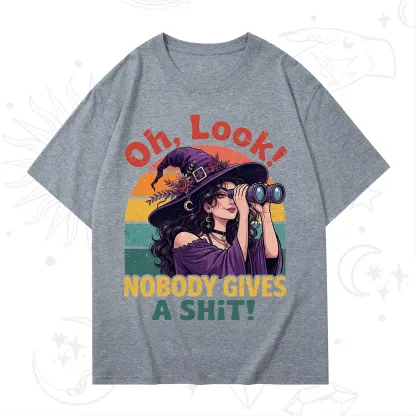 Purplehecate Oh Look Nobody Cares Witch T-Shirt