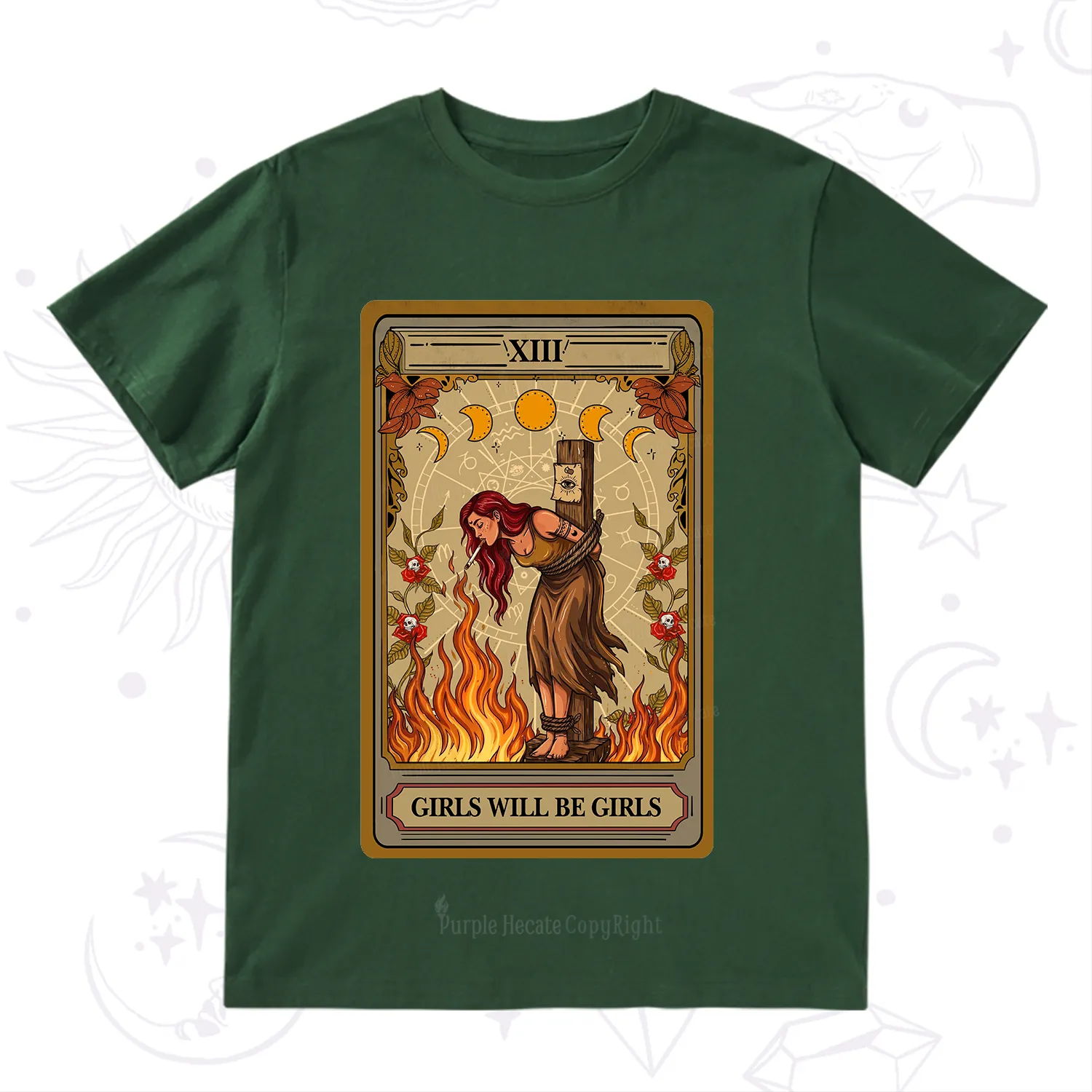 Purplehecate Girls Will Be Girls Witch T-Shirt