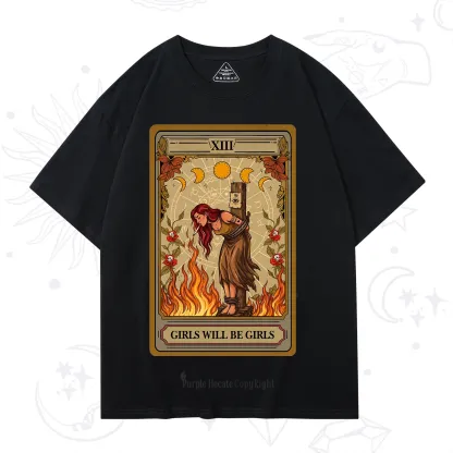 Purplehecate Girls Will Be Girls Witch T-Shirt