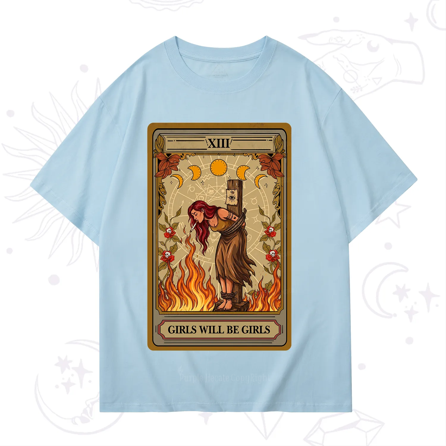 Purplehecate Girls Will Be Girls Witch T-Shirt