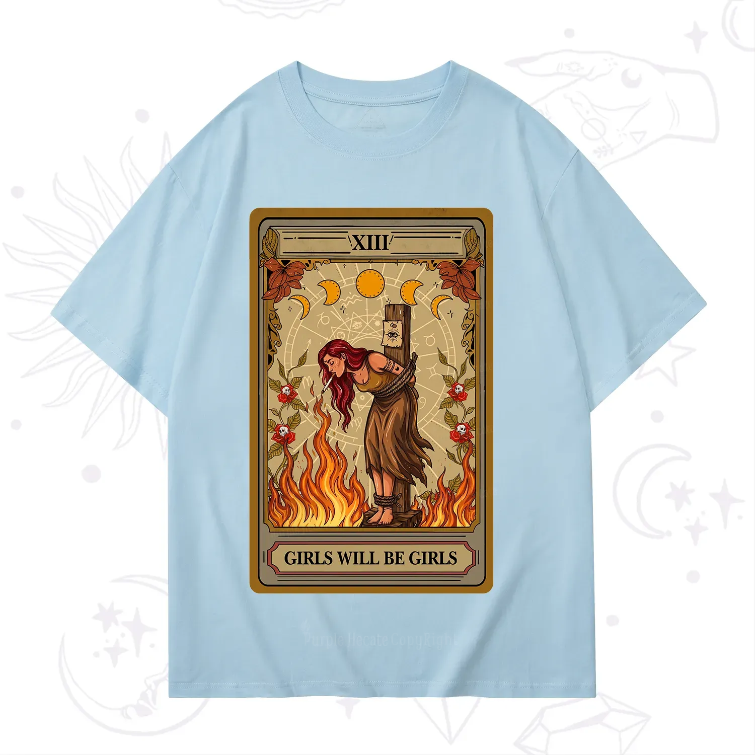 Purplehecate Girls Will Be Girls Witch T-Shirt