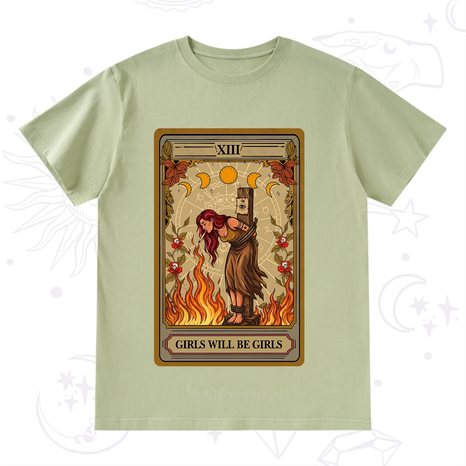 Purplehecate Girls Will Be Girls Witch T-Shirt