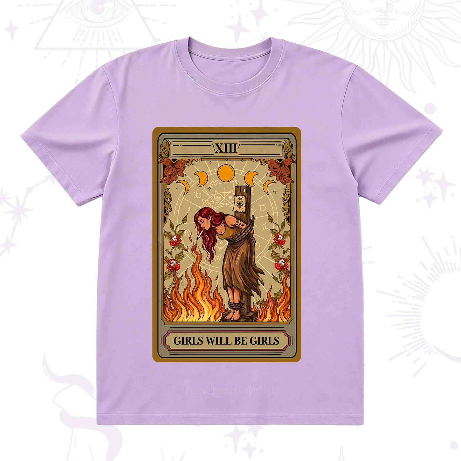 Purplehecate Girls Will Be Girls Witch T-Shirt