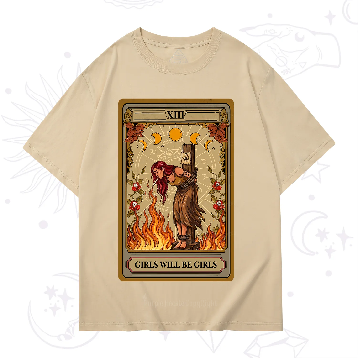 Purplehecate Girls Will Be Girls Witch T-Shirt
