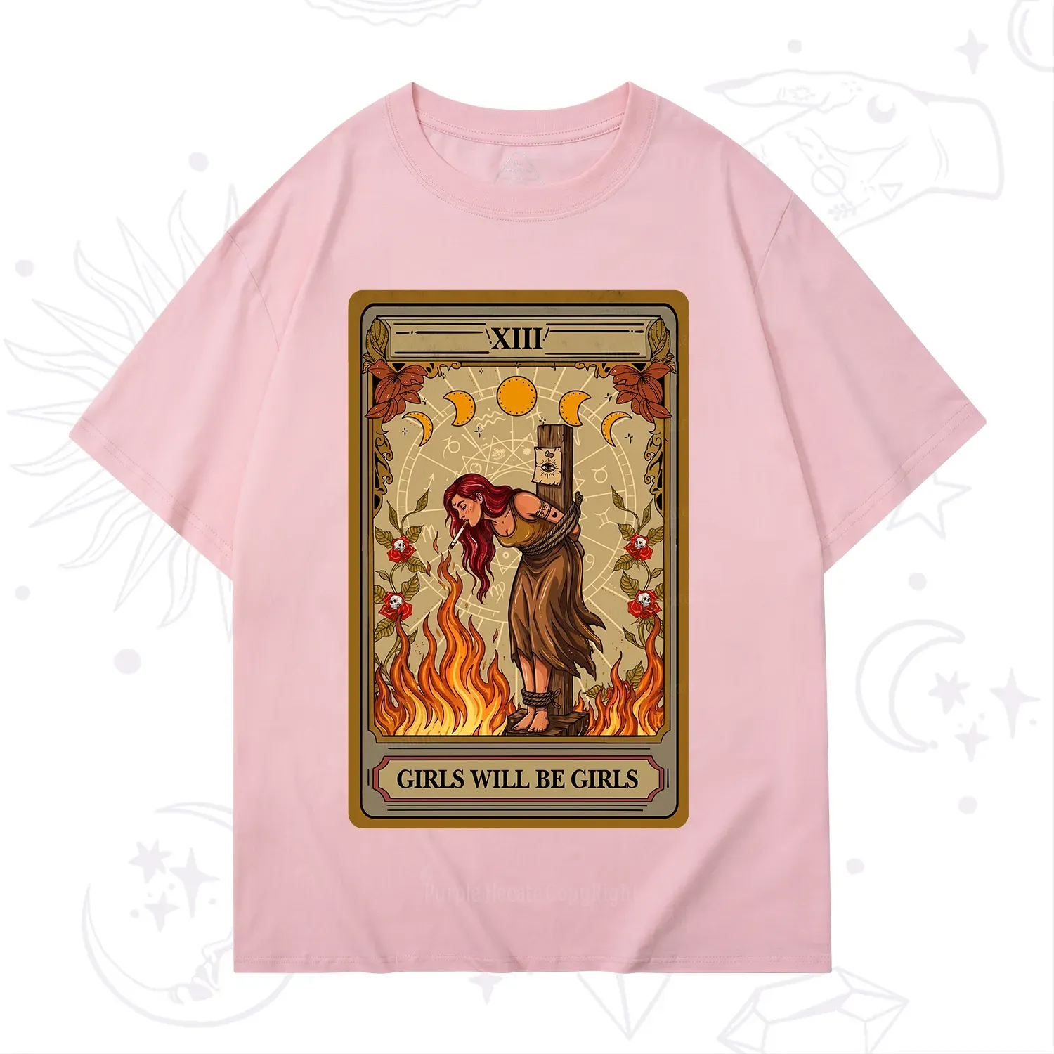 Purplehecate Girls Will Be Girls Witch T-Shirt