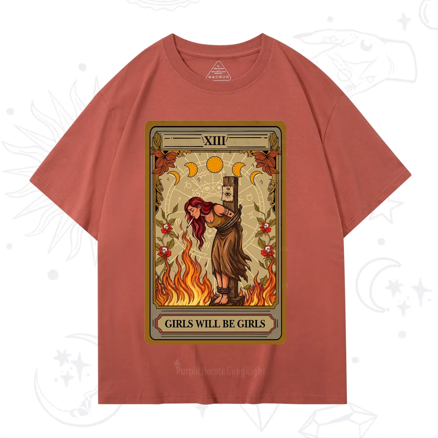 Purplehecate Girls Will Be Girls Witch T-Shirt