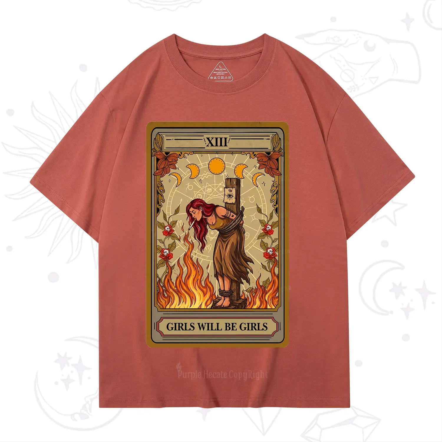 Purplehecate Girls Will Be Girls Witch T-Shirt
