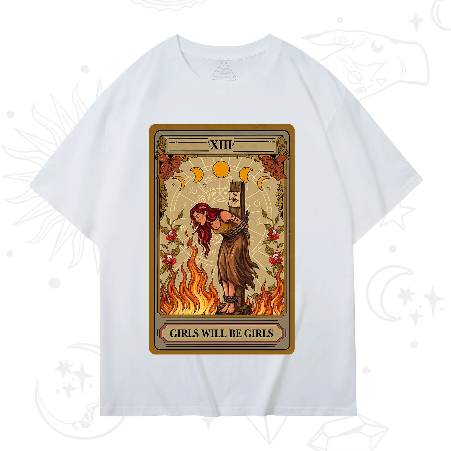 Purplehecate Girls Will Be Girls Witch T-Shirt