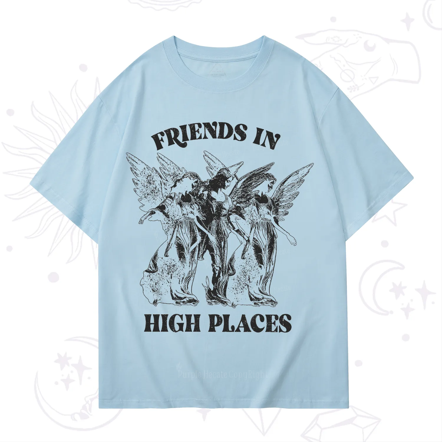 Purplehecate Companions from Above T-Shirt