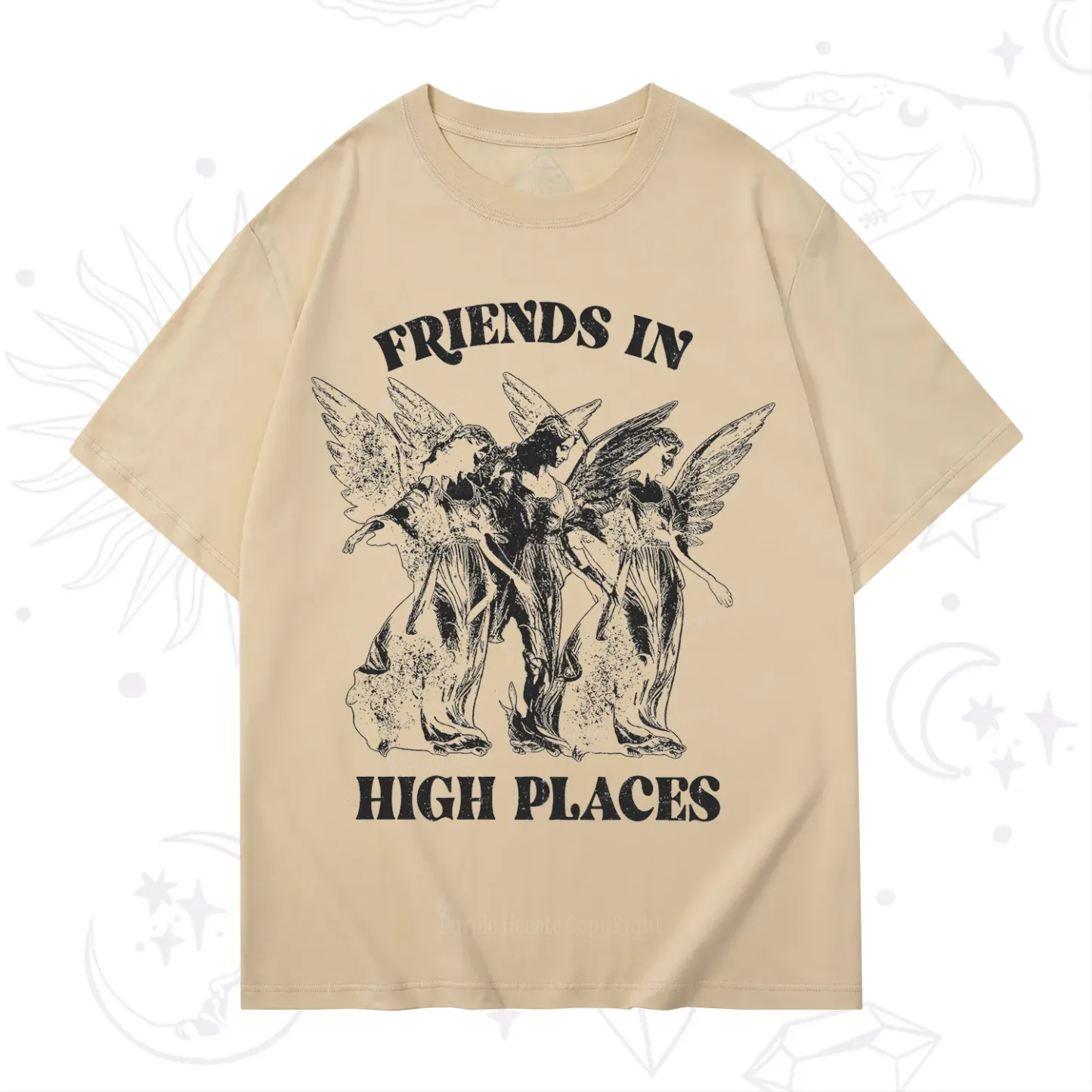 Purplehecate Companions from Above T-Shirt