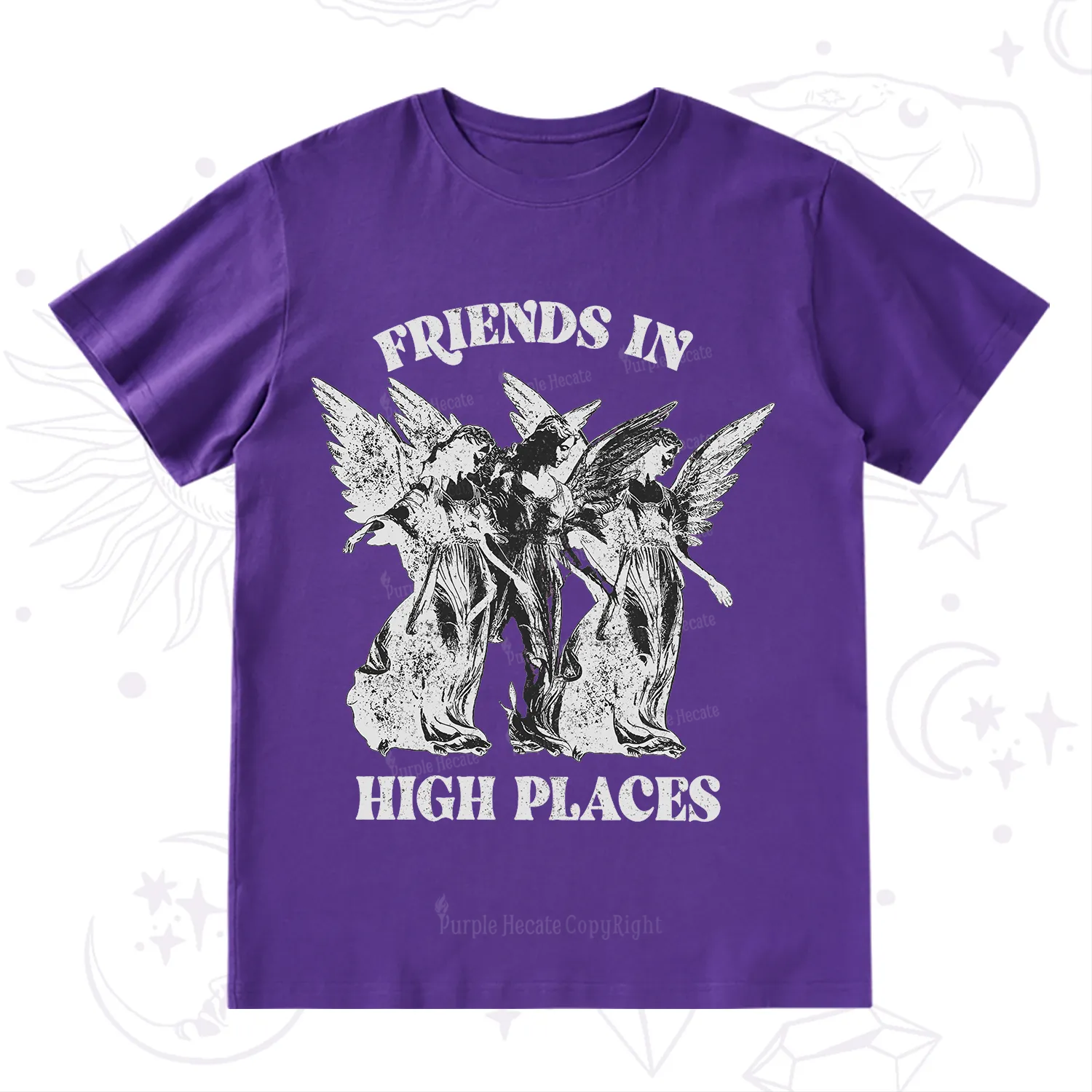 Purplehecate Companions from Above T-Shirt