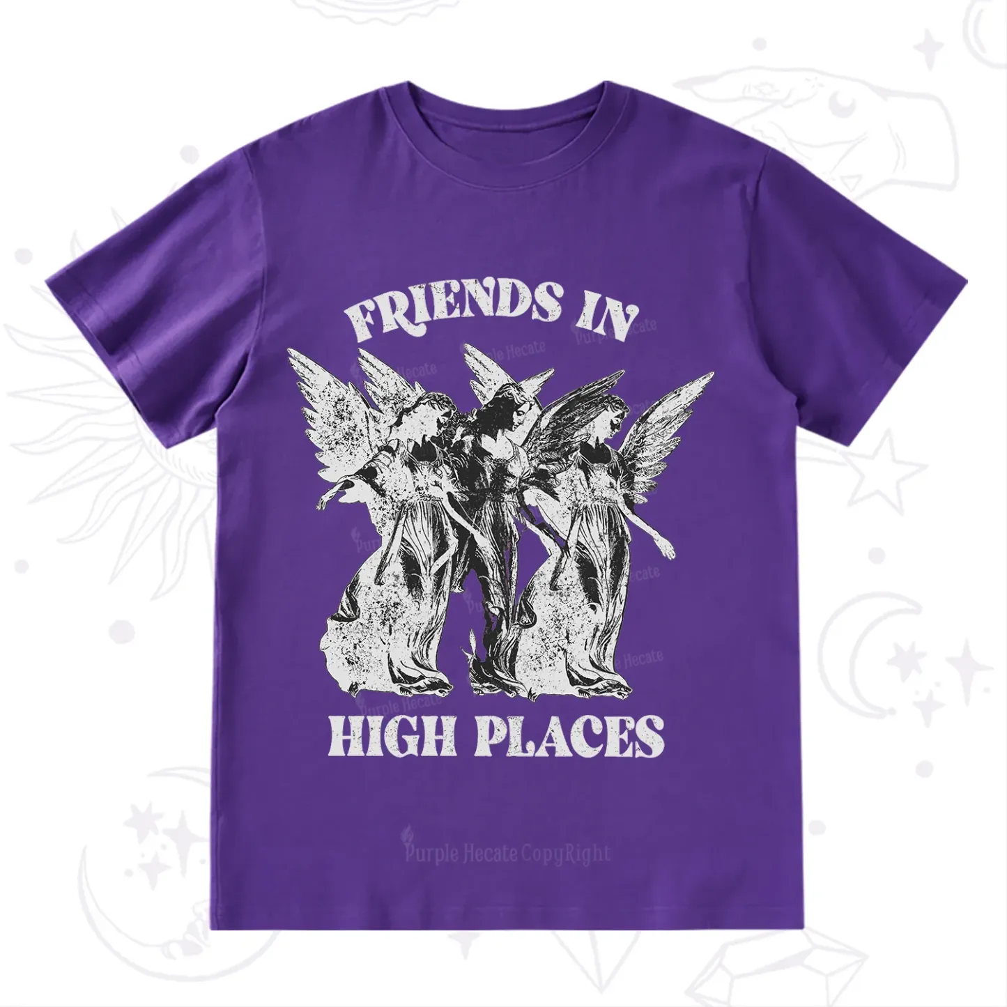 Purplehecate Companions from Above T-Shirt