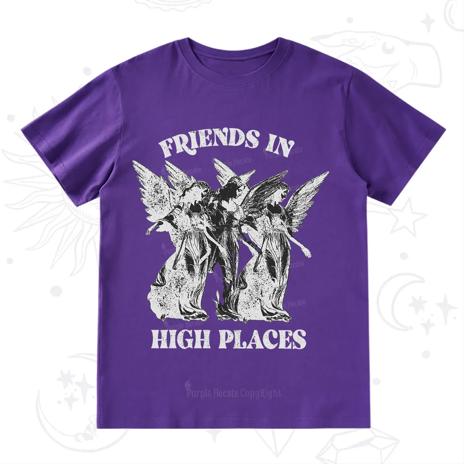 Purplehecate Companions from Above T-Shirt
