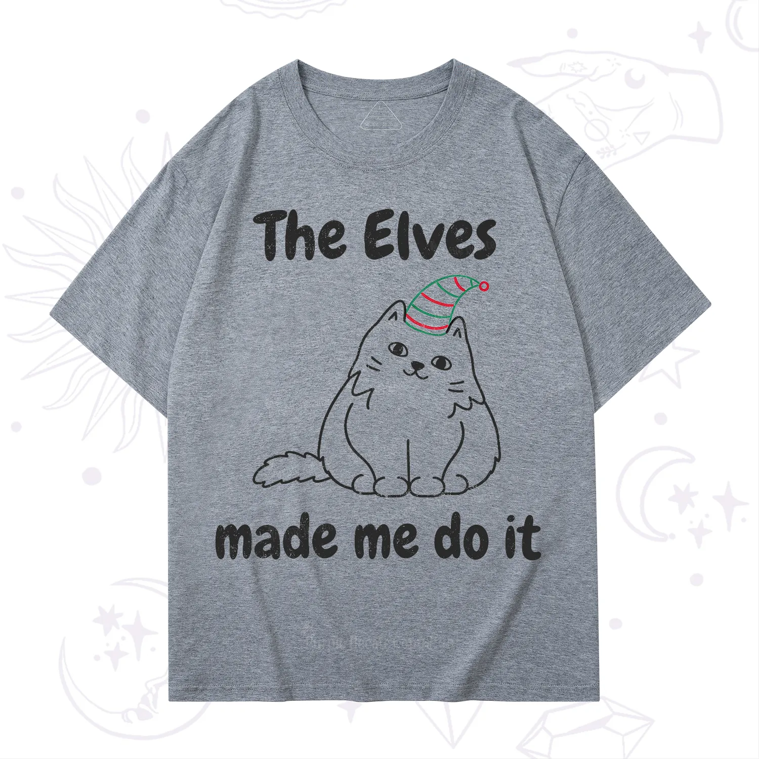 Purplehecate The Elves Made Me Do It Christmas T-Shirt