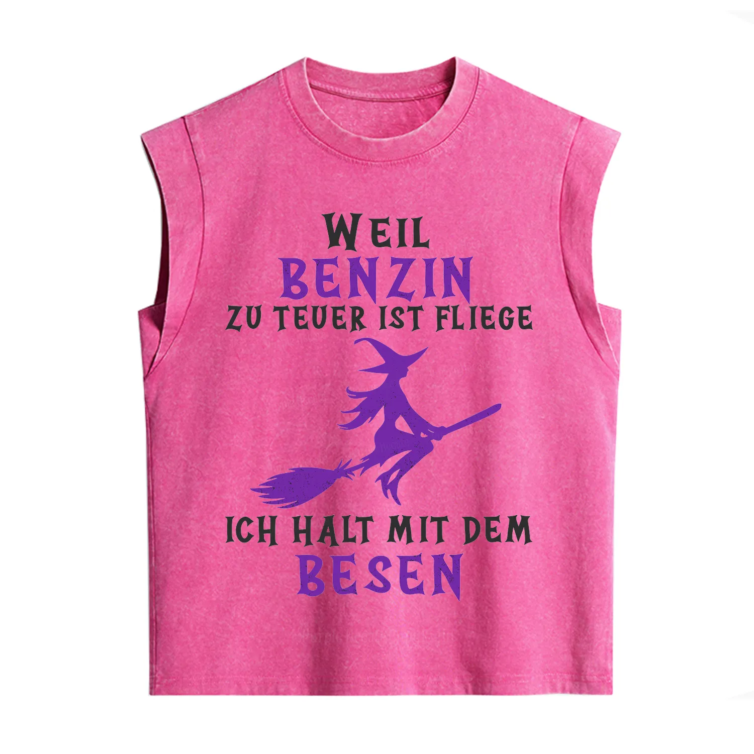 Purplehecate Gas Is Too Expensive I'll Take My Broom Vintage Washed Tank