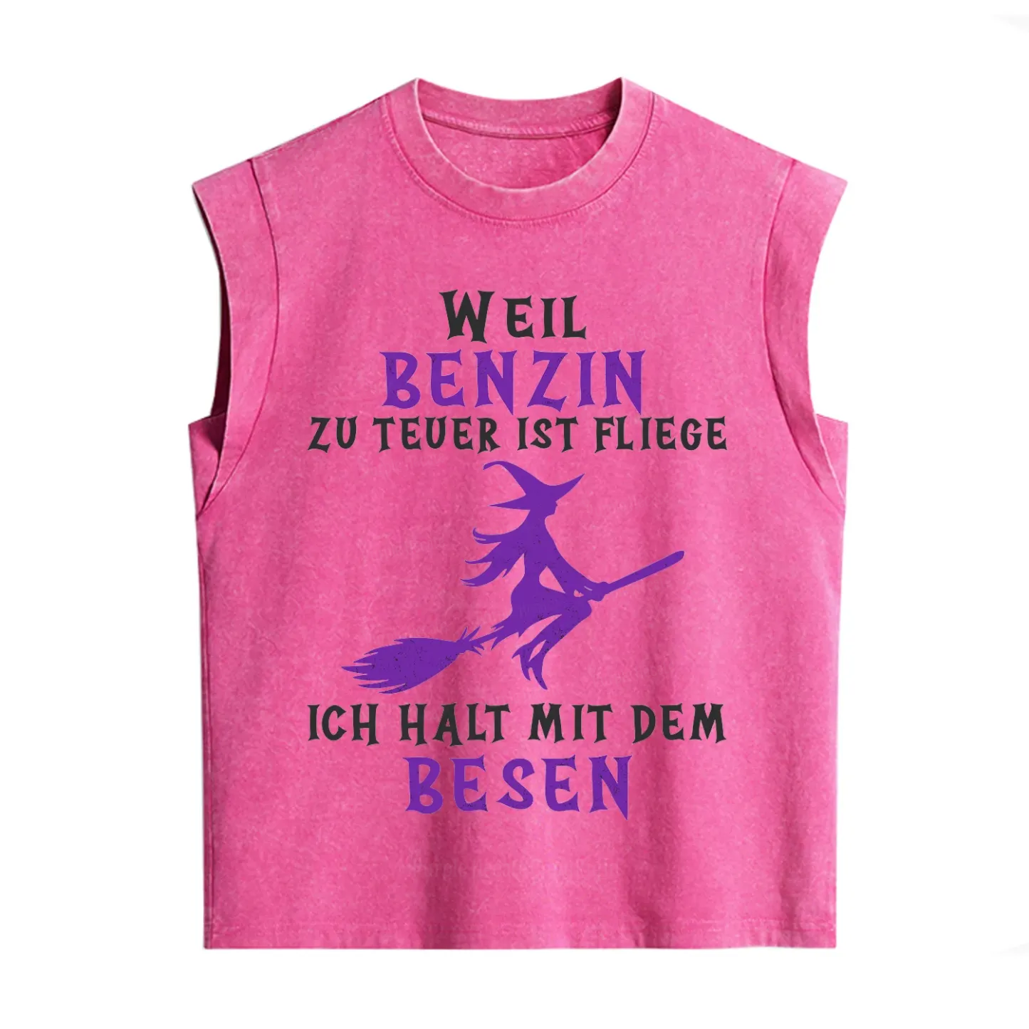 Purplehecate Gas Is Too Expensive I'll Take My Broom Vintage Washed Tank