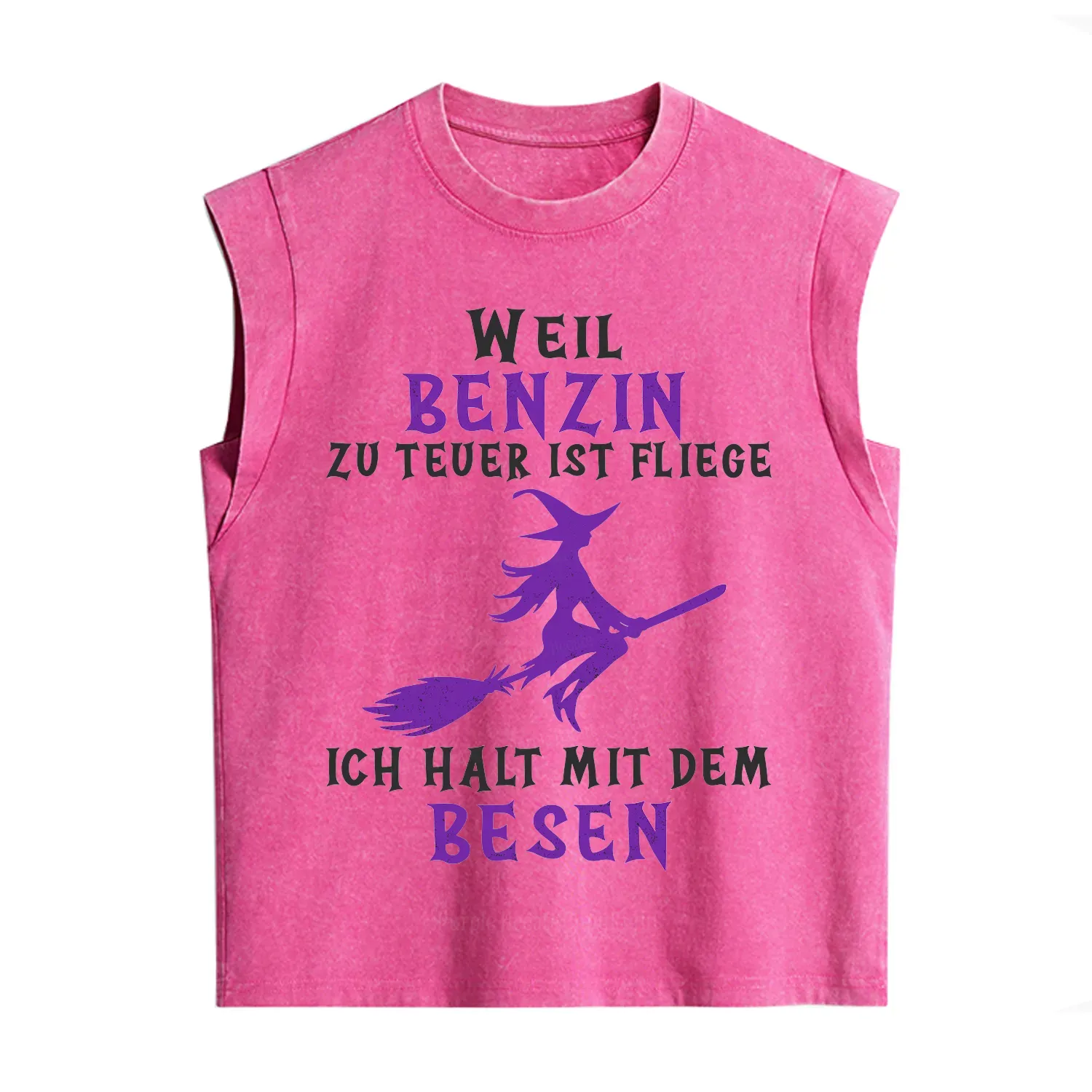 Purplehecate Gas Is Too Expensive I'll Take My Broom Vintage Washed Tank