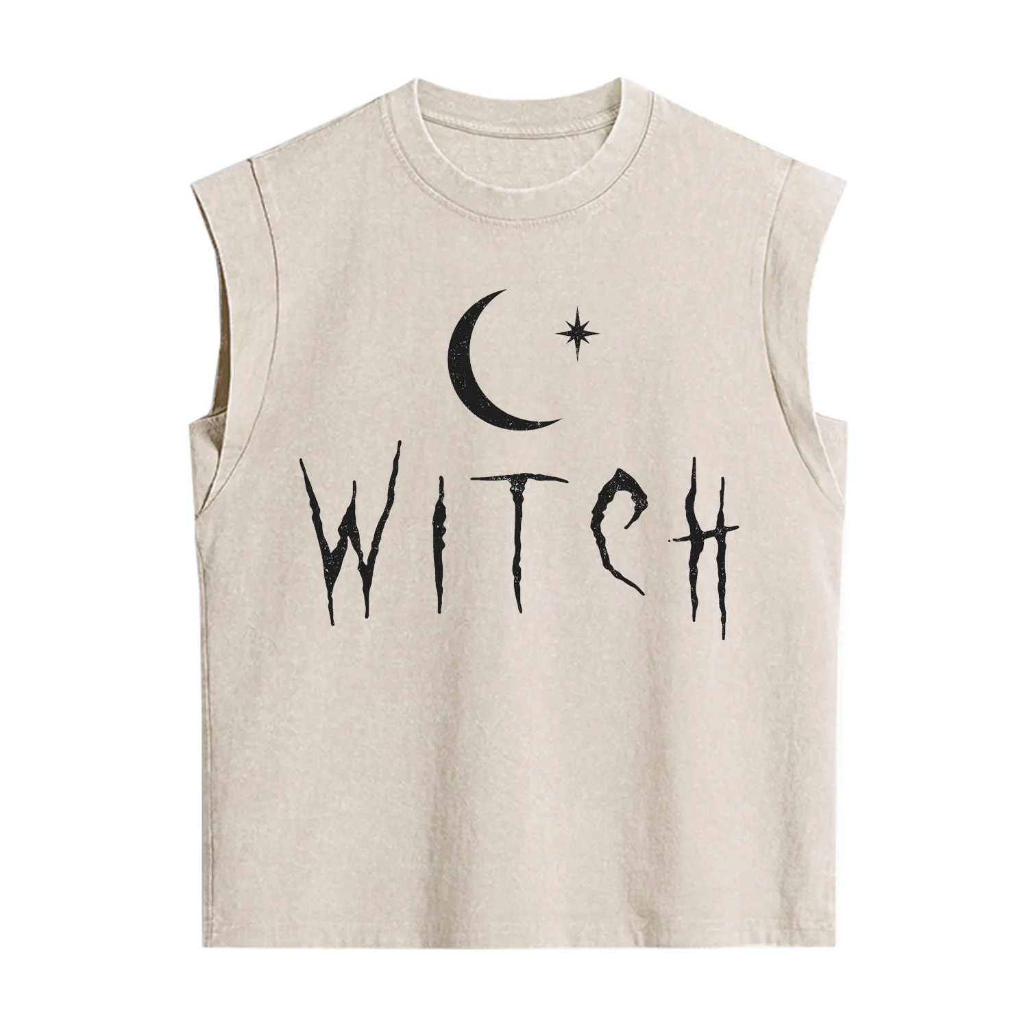 Purplehecate Witchy Moon Vintage Washed Tank