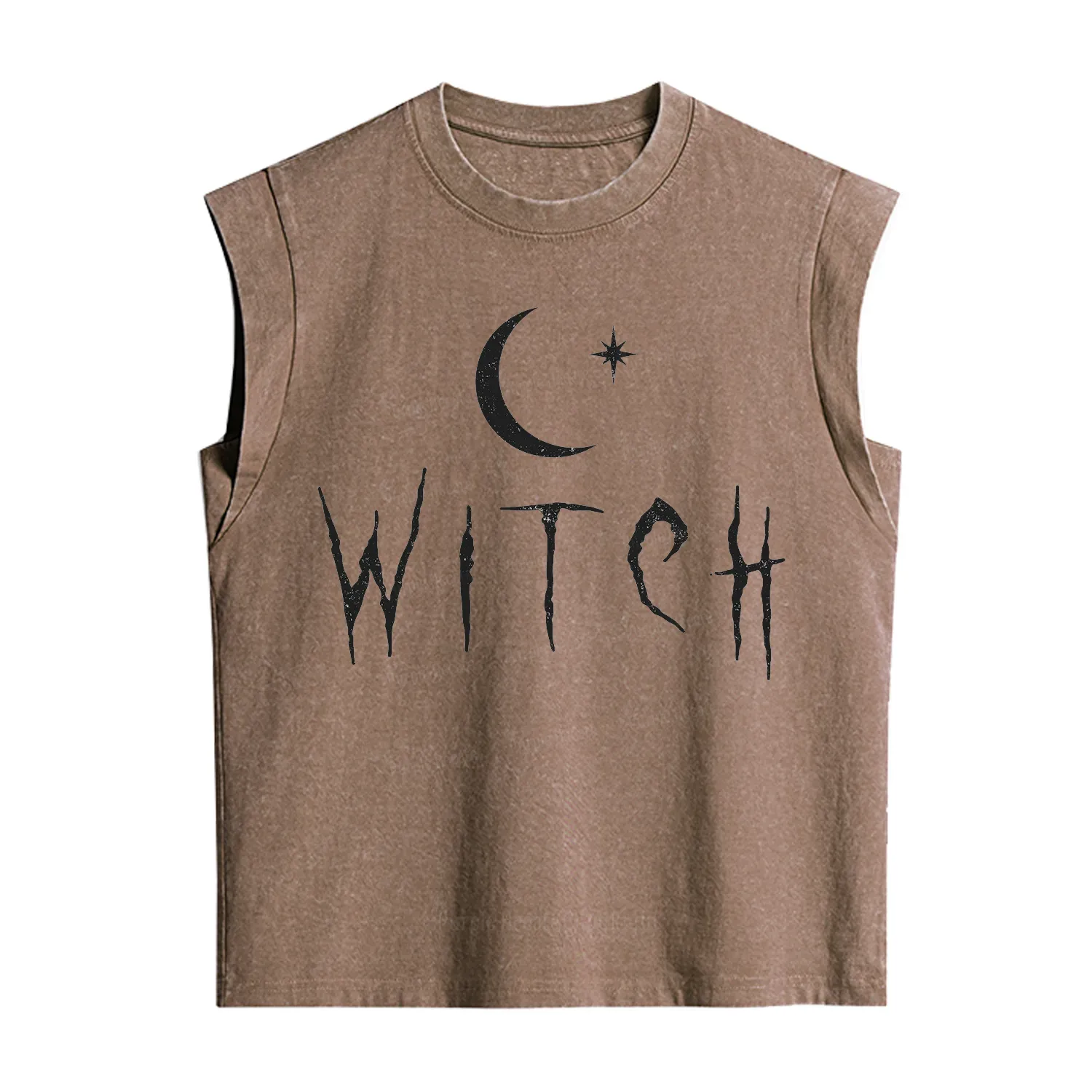 Purplehecate Witchy Moon Vintage Washed Tank