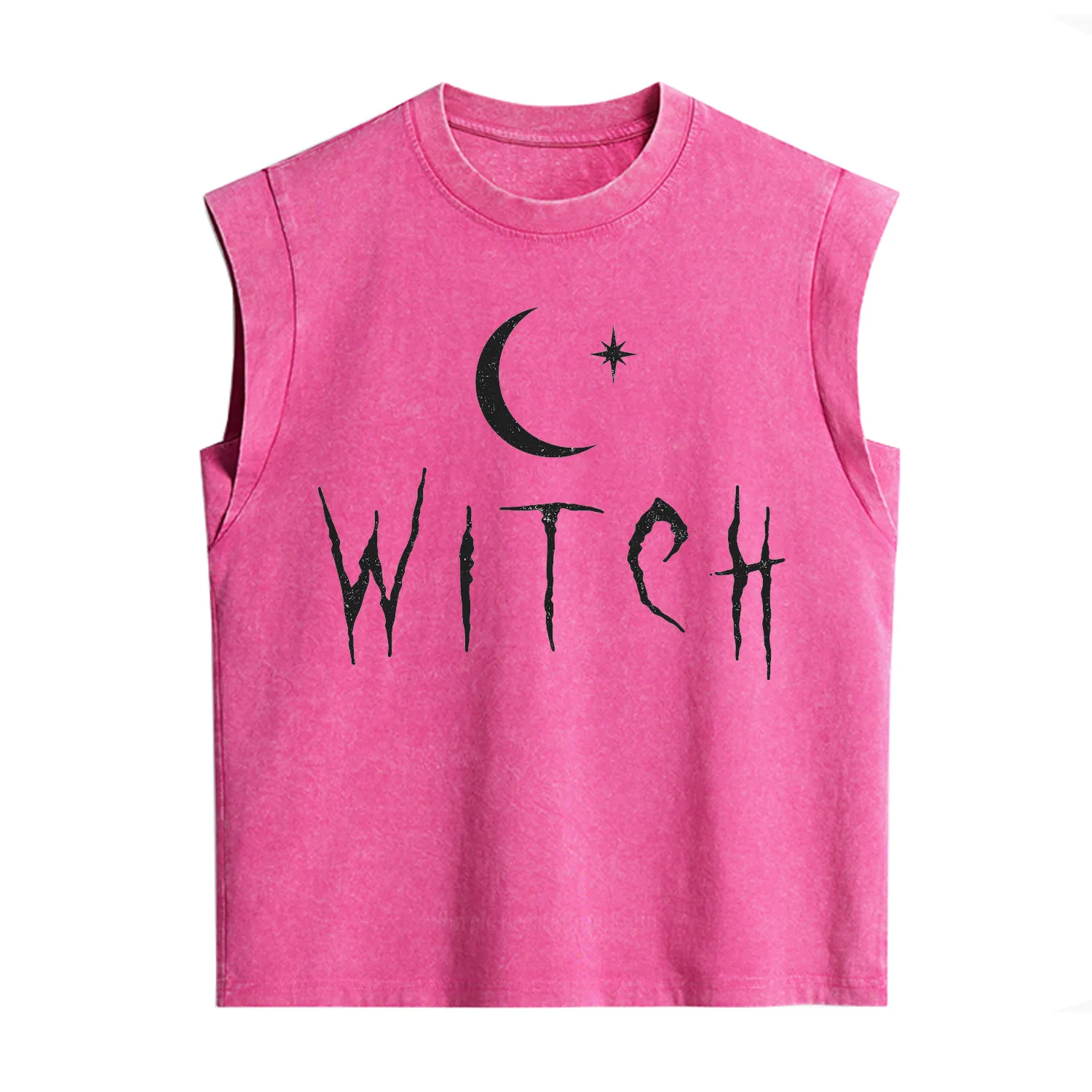 Purplehecate Witchy Moon Vintage Washed Tank
