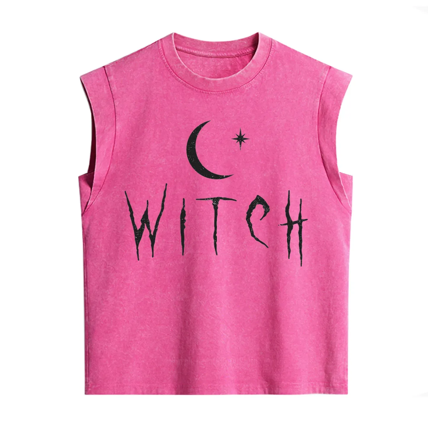 Purplehecate Witchy Moon Vintage Washed Tank