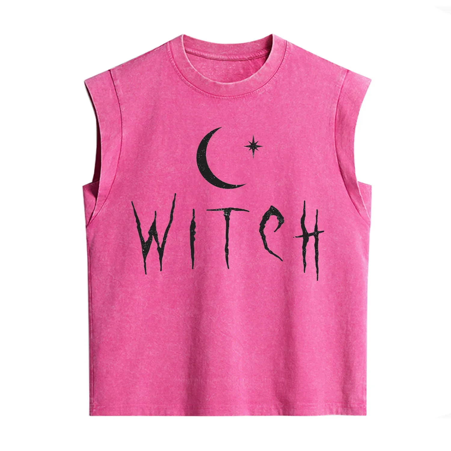 Purplehecate Witchy Moon Vintage Washed Tank