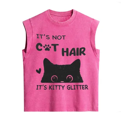 Purplehecate It's Not Cat Hair Vintage Washed Tank