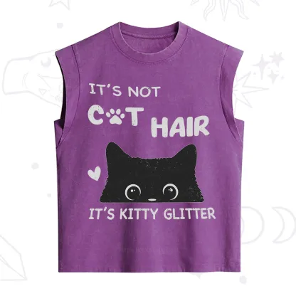 Purplehecate It's Not Cat Hair Vintage Washed Tank
