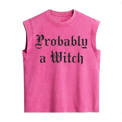 Purplehecate Probably A Witch Vintage Washed Tank