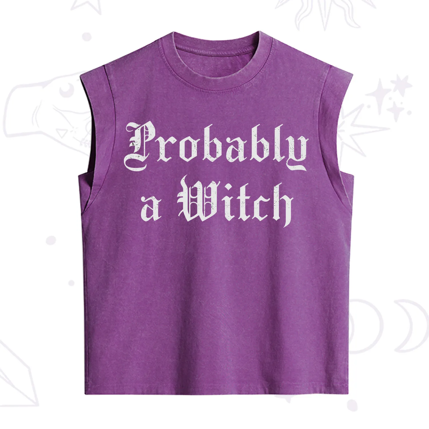 Purplehecate Probably A Witch Vintage Washed Tank