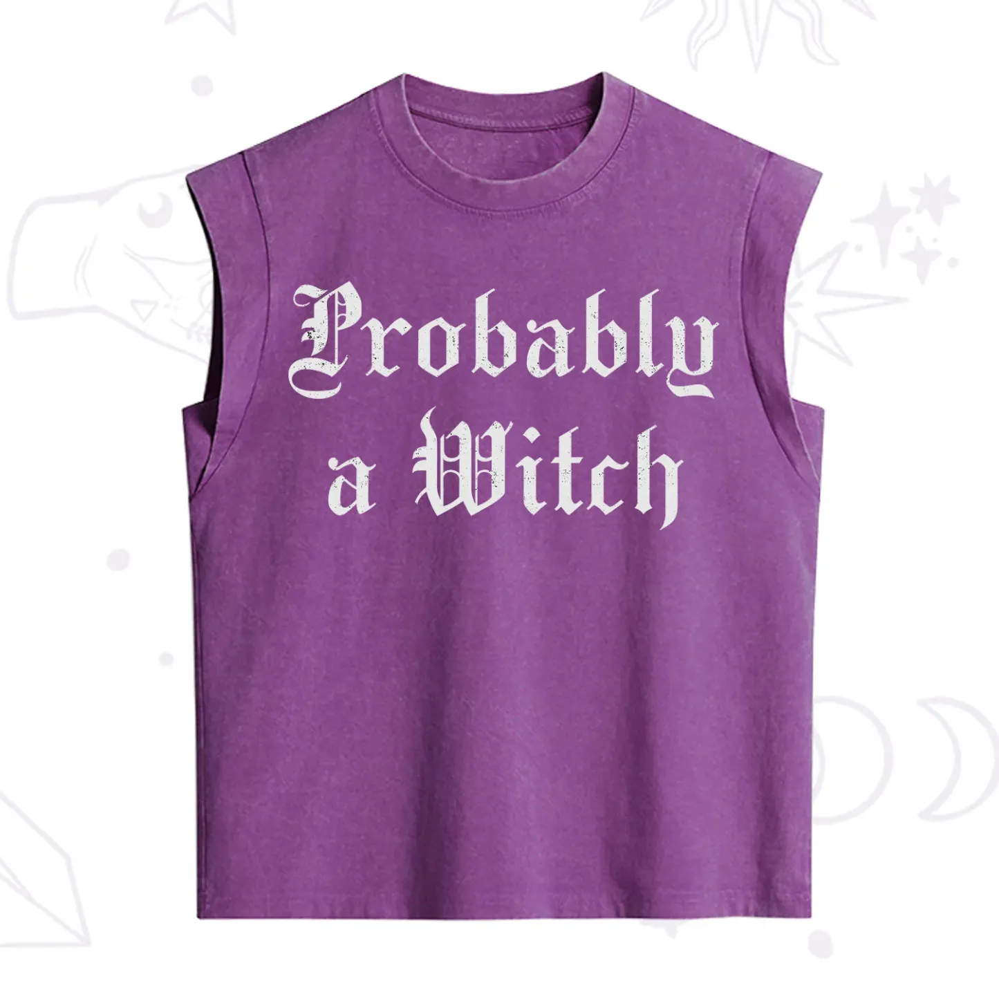 Purplehecate Probably A Witch Vintage Washed Tank