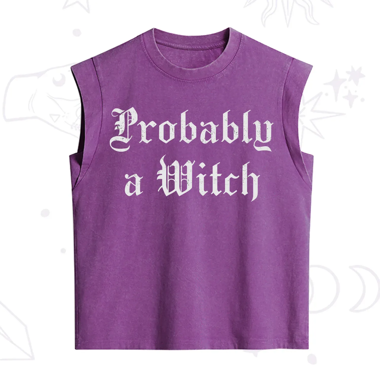 Purplehecate Probably A Witch Vintage Washed Tank