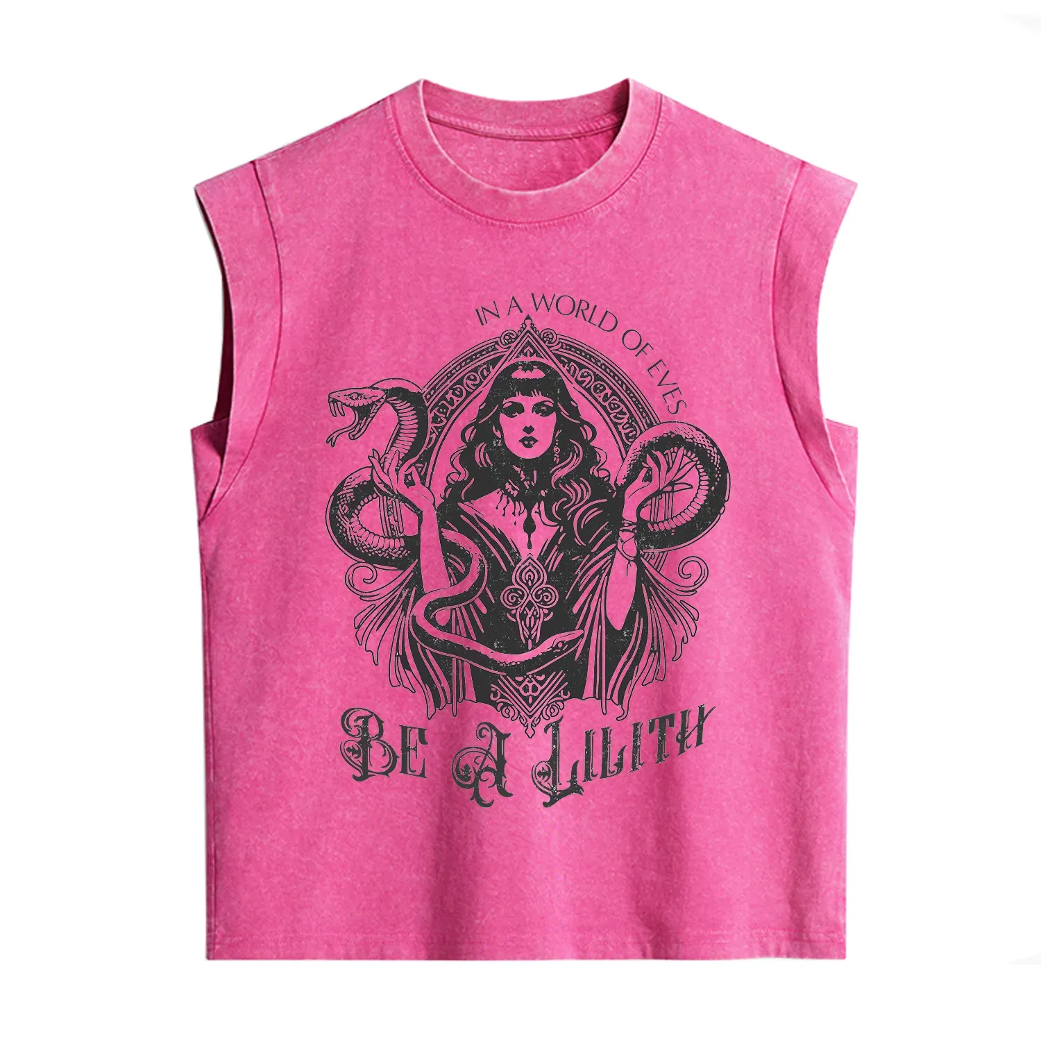 Purplehecate In a World of Eves Be a Lilith Gothic Occult Vintage Washed Tank