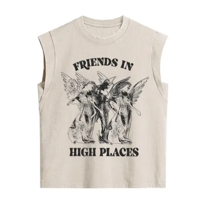Purplehecate Companions from Above Vintage Washed Tank