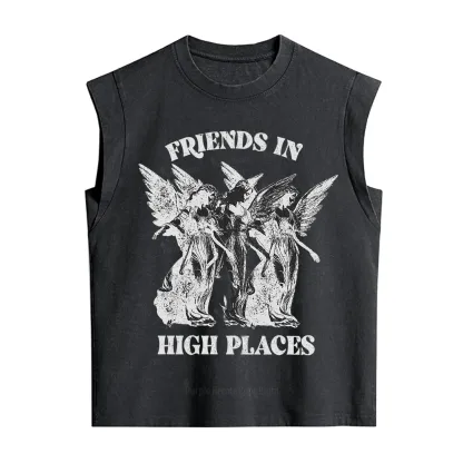 Purplehecate Companions from Above Vintage Washed Tank