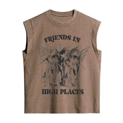 Purplehecate Companions from Above Vintage Washed Tank