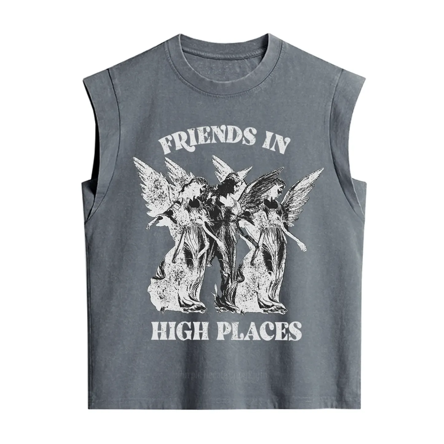 Purplehecate Companions from Above Vintage Washed Tank