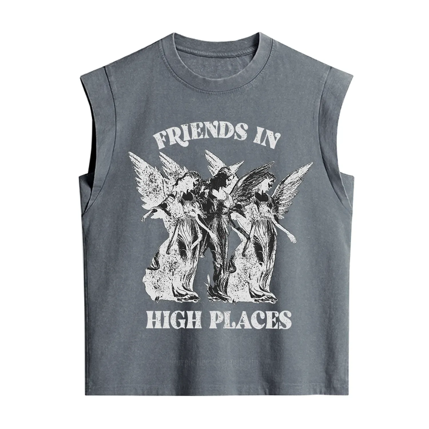 Purplehecate Companions from Above Vintage Washed Tank